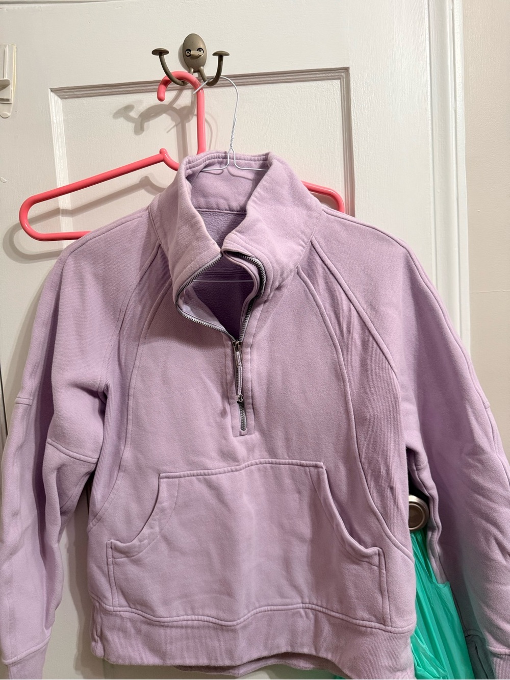 lululemon athletica Lavender Half-Zip Pullover